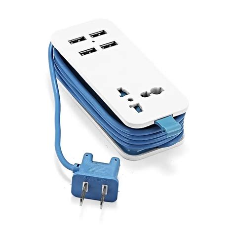 Американская японская штепсельная вилка, силовая полоса с USB ...