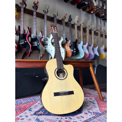 Jual Gitar Classic Cort AC160CFTL NAT Original (SECOND HAND) | Shopee ...
