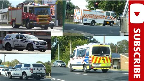 Victoria Police Frv Ses And Ambulance Victoria Responding Code 1