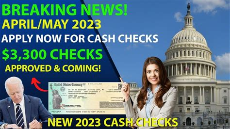 3300 New 2023 Checks April May Approved Coming States Stimulus