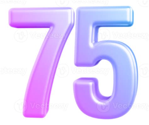 number  gradient  png