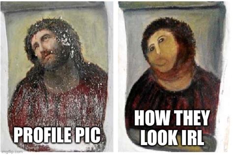 Jesus painting restoration Memes - Imgflip