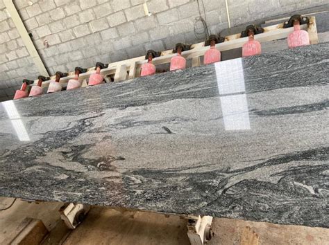 Block Polished Kuppam Green Big Slab Granite Fresh Thickness Mm For