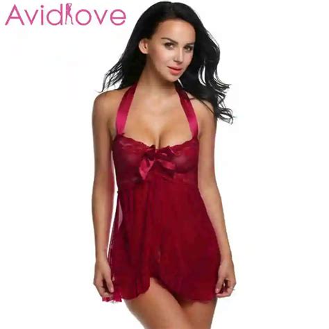 Avidlove Women Sexy Lingerie Cotton Lace Sexy Costumes Babydoll Plus Size Hot Erotic Lingerie