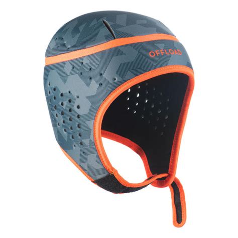 Kids Rugby Scrum Cap 100 Grey Decathlon Ksa