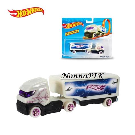Jual Hot Wheels Truck Track Stars Truk Hotwheels Haulin Heat Shopee Indonesia