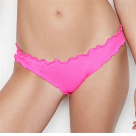 Victoria S Secret Swim Firm Price Nwt Victorias Secret Capri Ruffle Cheeky Swim Bikini