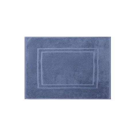 Махровый коврик Этель Classic, цвет синий, 50x70 см, 100% хлопок, 730 г ...