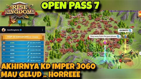 WAR OPEN PASS 7 Akhirnya KD Imperium 3060 Keluar Selayaknya KD Imper