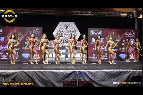 Npc Usa Championships Videos First Callout Awards Overall Comparisons For Bikini Npc
