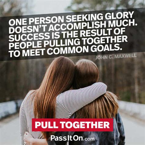 Explore the value of Pull Together with | The Foundation for a Better Life