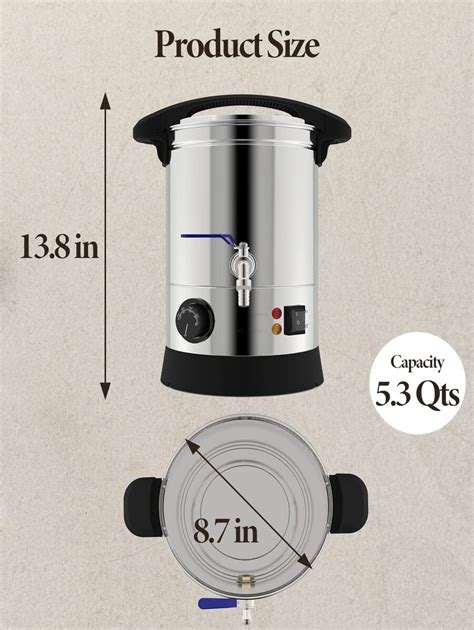 Electric Wax Melter For Candle Making Large Melting Pot With