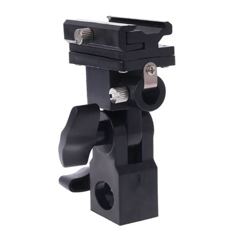 Photo Flash Adapter Hot Shoe Swivel Mount Light Stand Bracket B Umbrella Holder Daraz Lk