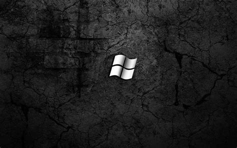 Windows Black Wallpapers Wallpaper Cave