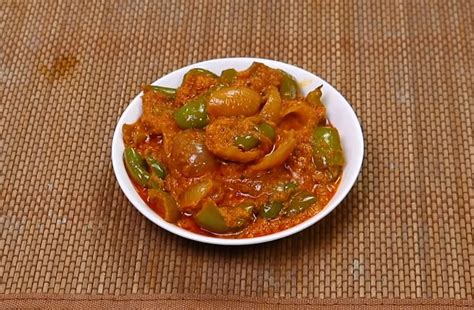 Capsicum Curry Capsicum Masala Delightful