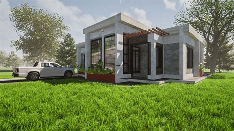 Three bedroom Bungalow Architectural Plans [pdf download] - Muthurwa.com