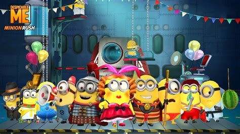 Minion Rush Special Mission 10 Th ANNIVERSARY At The Volcano Island