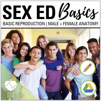 Sex Ed Basics Slideshow Activities Male Female Anatomy And Reproduction