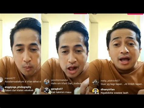 Live Irfan Hakim Gak Jadi Host Da Gara Gara Ada Lesti Ini Kata Irfan