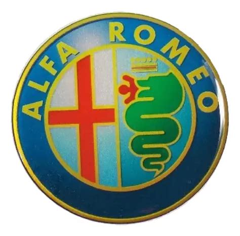 Emblema Adesivo Resinado Alfa Romeo Res1 MercadoLivre