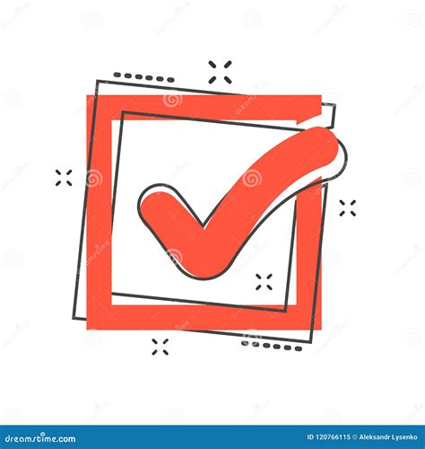 cartoon check mark stock illustrations  cartoon check mark stock