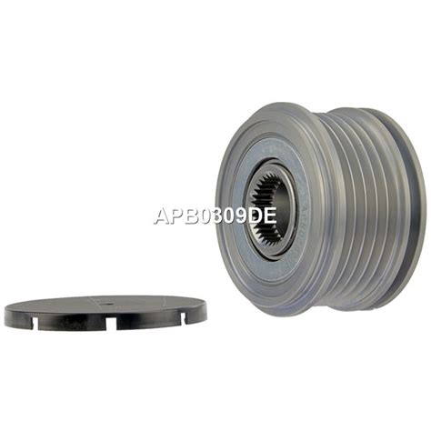 Шкив обгонный генератора Nissan Almera (Ниссан Алмера) / Renault Clio ...