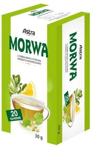 Herbata Astra Herbata Ekspresowa Morwa Z Yerba Mate I Cytryn Ex