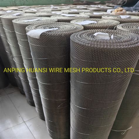 mesh  stainless steel woven wire mesh  selvages wire