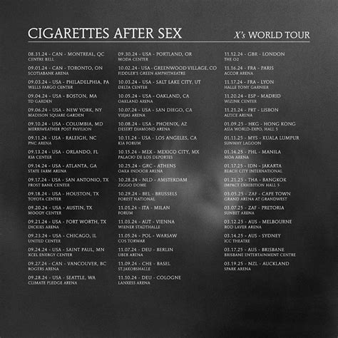 Cigarettes After Sex Announce New Album Xs Detail World Tour