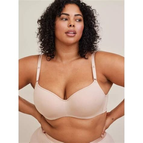 Torrid Intimates Sleepwear Torrid Curve Womens Balconette Lightly Bra Size Nude Wired Size