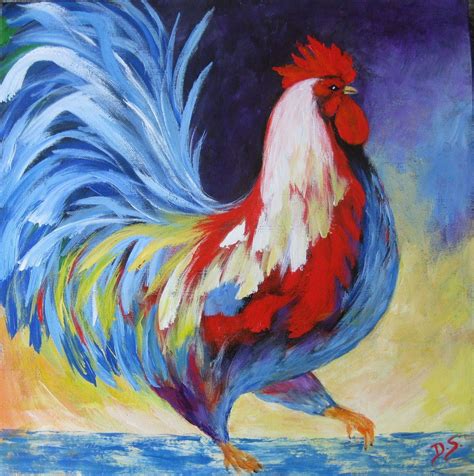 Петух раскраска цветная | Смотреть 67 фото бесплатно