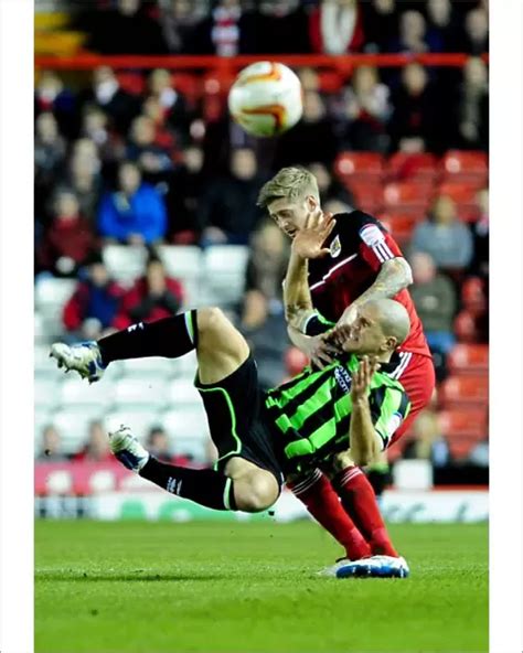 Photographic Print Of Bristol City Vs Brighton And Hove Albion