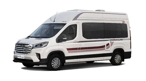 maxus camper van chinas motorhome launches  europe