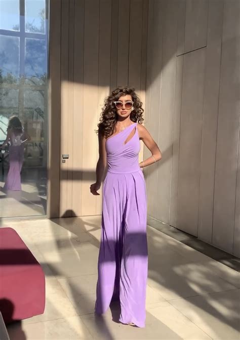 Lavender Jet Set Babe Jumpsuit Slaylebrity