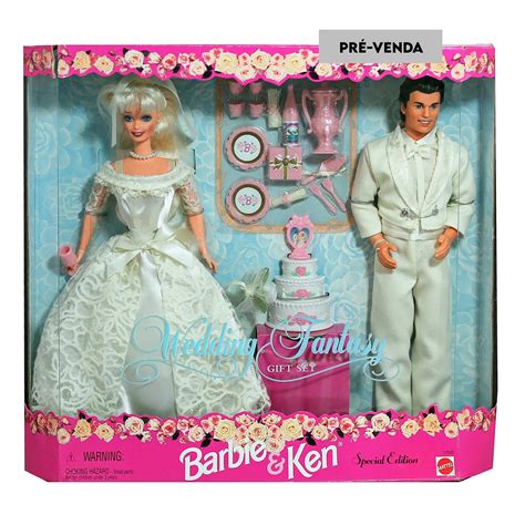 Bonecos Barbie E Ken - PRÉ-VENDA Bonecos Barbie e Ken Wedding Fantasy 1996 - Mattel | Doll ...