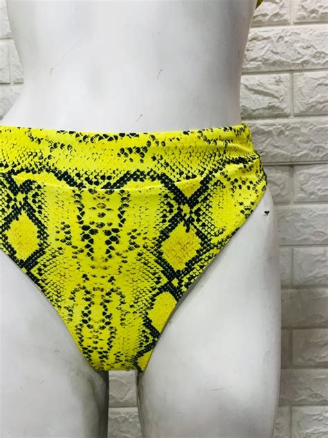 Bikini Strapless Con Diseño De Serpiente AleAlon cl