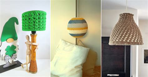 Free Crochet Lampshade Patterns Crocht