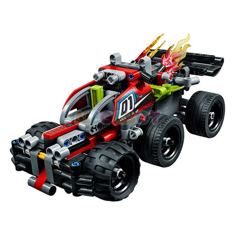 ЛЕГО 42072 купить, LEGO® Technic 42072 - “БУМ! Зеленый гоночный автомобиль”
