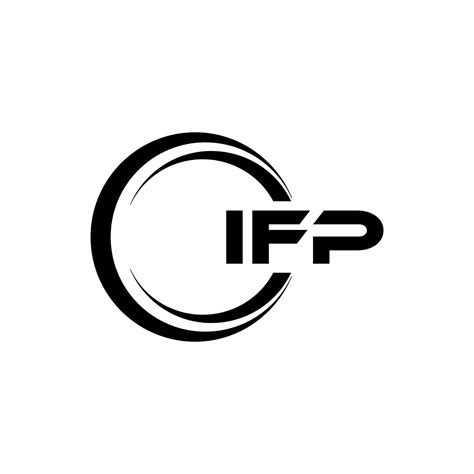 ifp letter logo design  illustration vector logo calligraphy