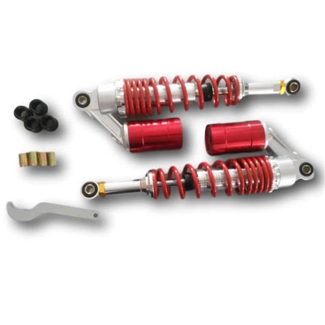 Amortisseurs à gaz réglables 330mm rouge directement disponible au