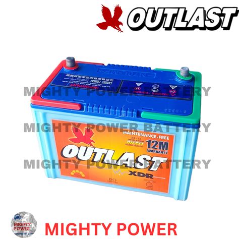 Outlast XDR N70L 3SMF Maintenance Free Car Battery 12 Months