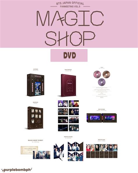 BTS MAGIC SHOP JAPAN DVD Antesydespues Ar