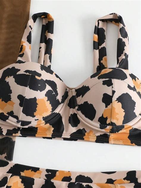 New Outdoor Leisure Hot Springs Swimming Two Piece Set Is Fashionable And Sexy Women S