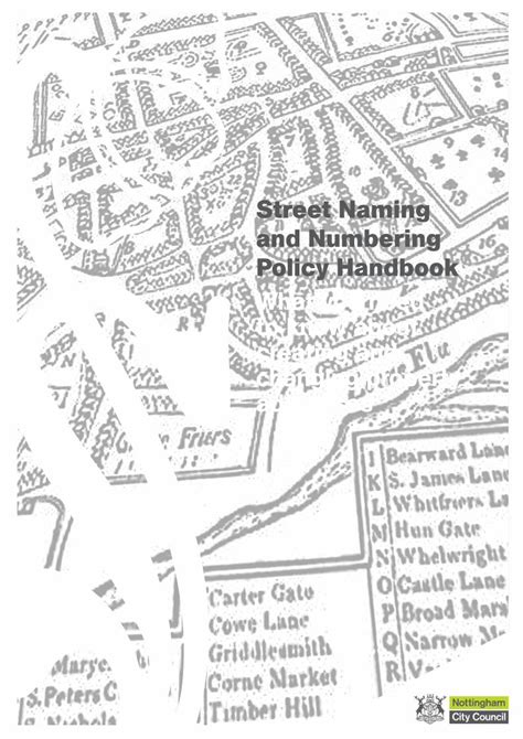 Pdf Street Naming And Numbering Policy Handbook Dokumen Tips