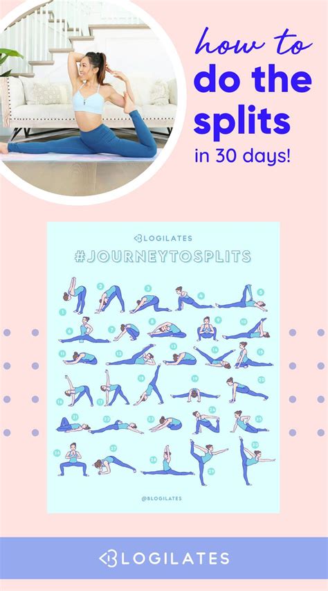 How To Learn The Splits In 30 Days In 2021 How To Do Splits Splits