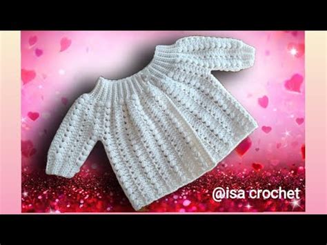 Tuto Brassière Bébé 0 à 6 mois en rangs raccourcis mixte au crochet