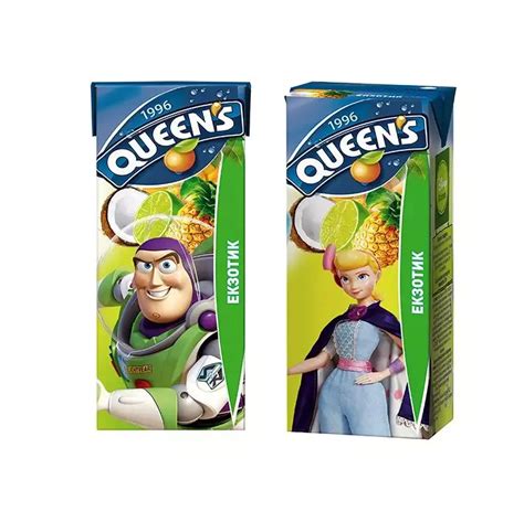 детски натурален сок Queen's Disney Екзотик 200 - онлайн магазин за ...