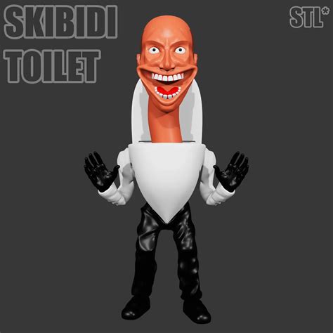 Skibidi Toilet Toilet Man 3d Fan Art 3d Models Download Creality Cloud