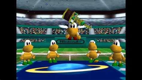 Mario Tennis 64 Planet Cup Paratroopa YouTube