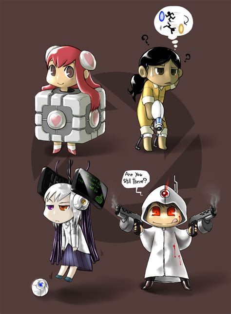 Portal Characters By Odaleex On Deviantart